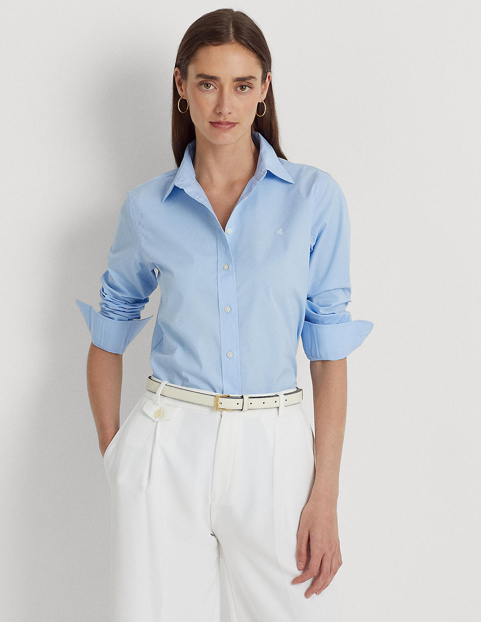 Blusa manga larga para mujer