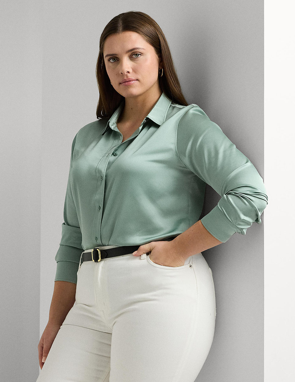 Blusa manga larga para mujer 1