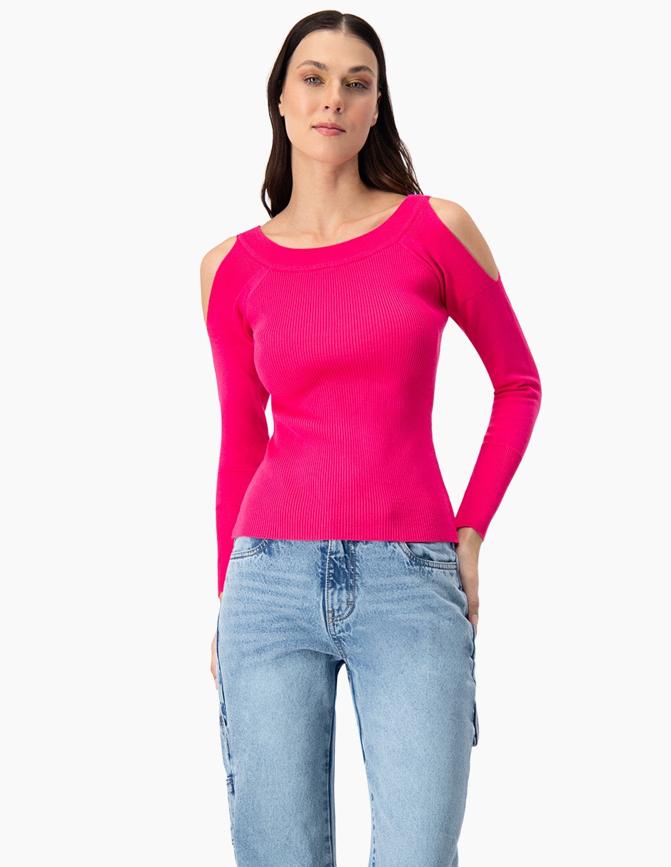 Blusa manga larga para mujer 1