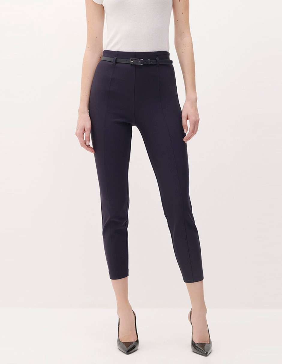 Legging cintura alta con elástico para mujer