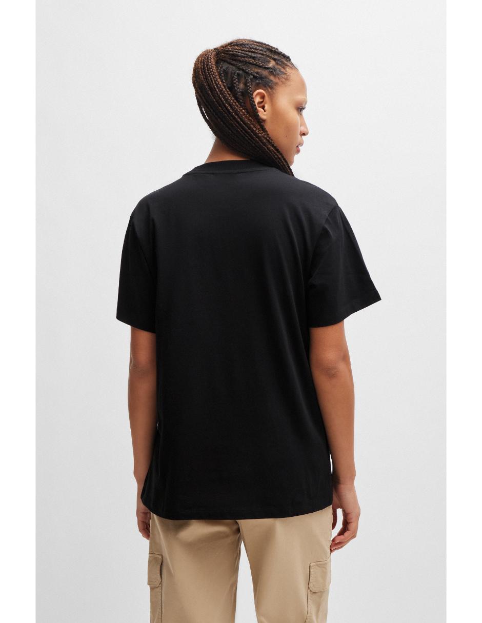 Playera manga corta cuello redondo para mujer 2