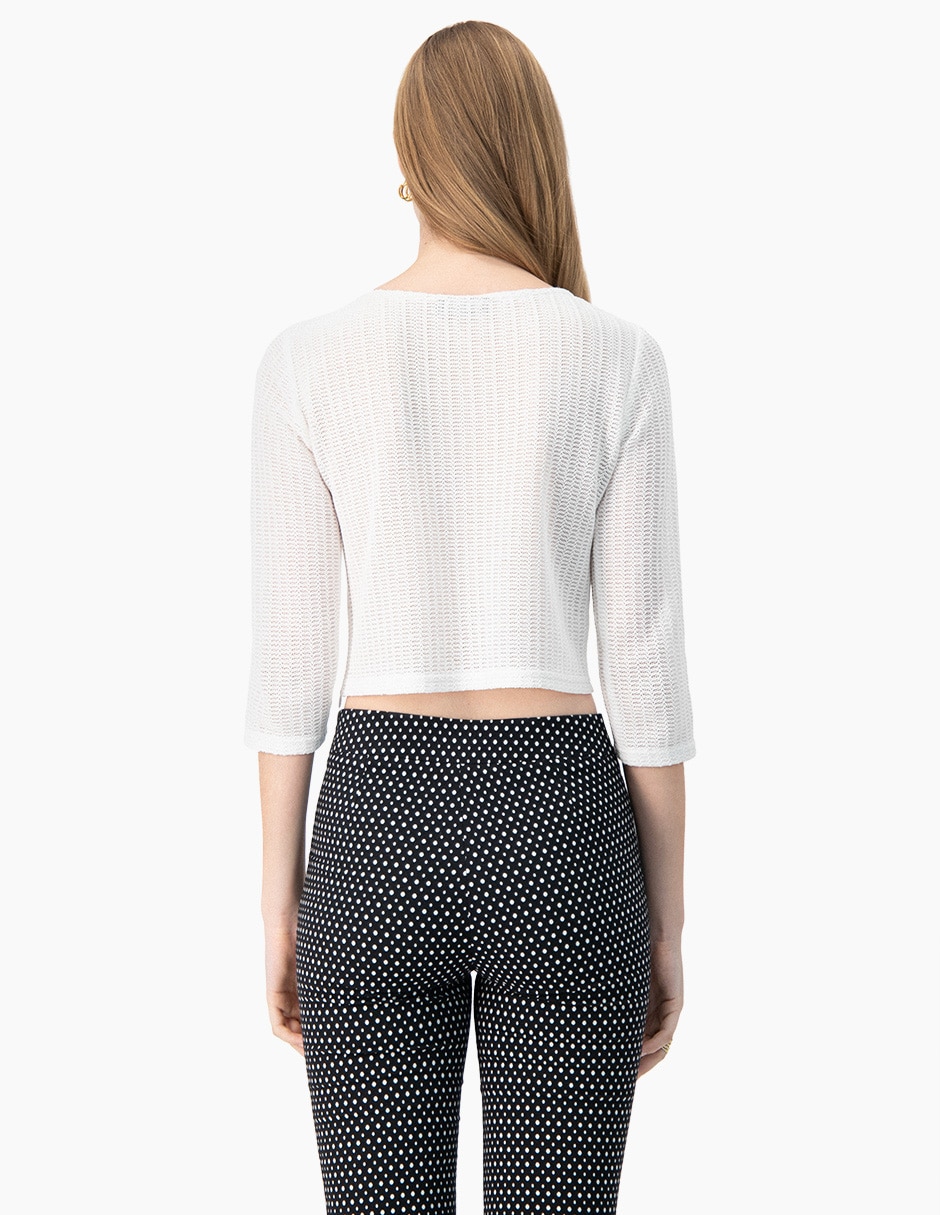 Blusa manga larga para mujer 2