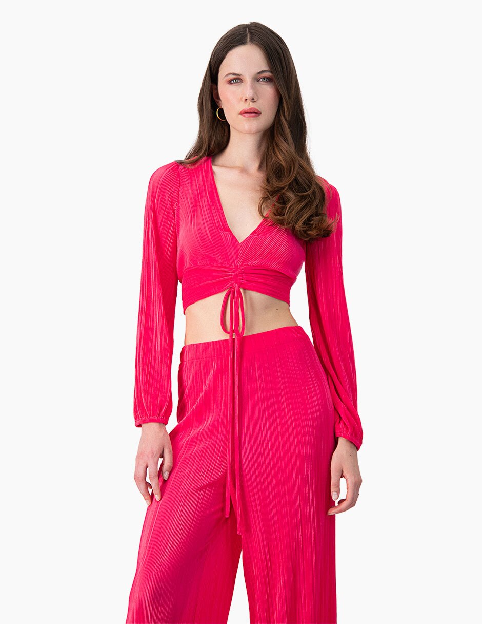 Blusa manga larga para mujer 1