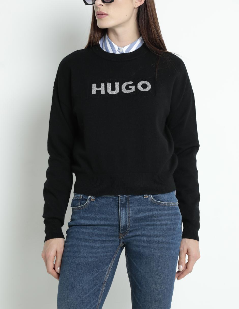 Suéter cuello redondo para mujer 5
