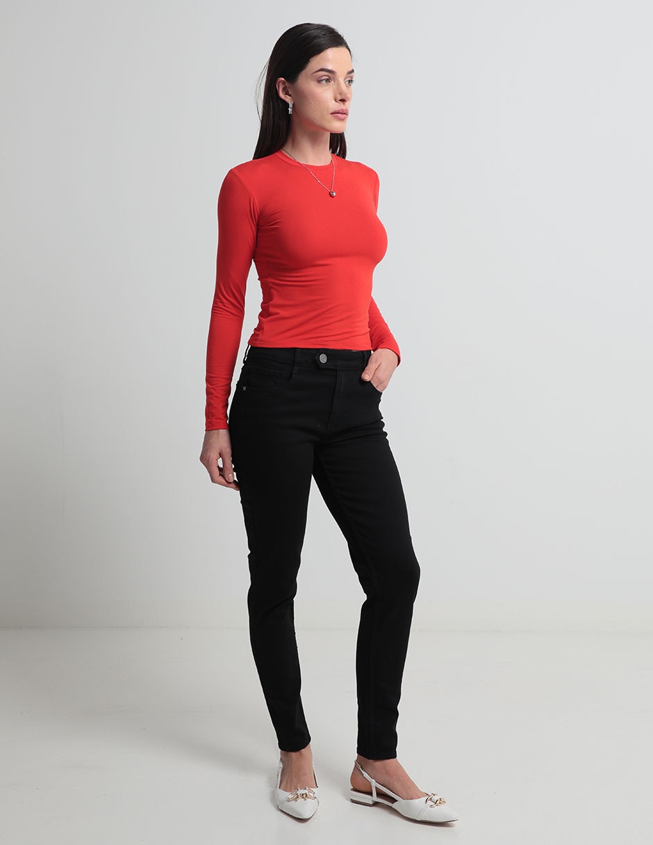 Jeans straight para mujer 3