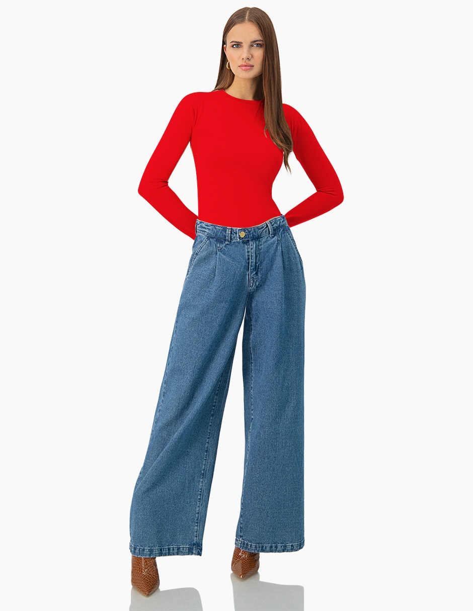 BLUSA IVONNE 10105921 VISCOSA, G, ROJO