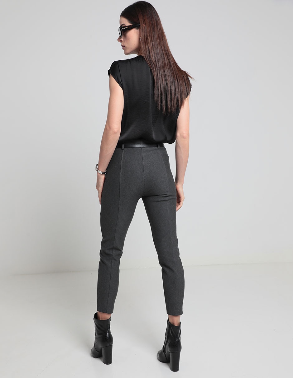 Legging cintura alta con elástico para mujer 2