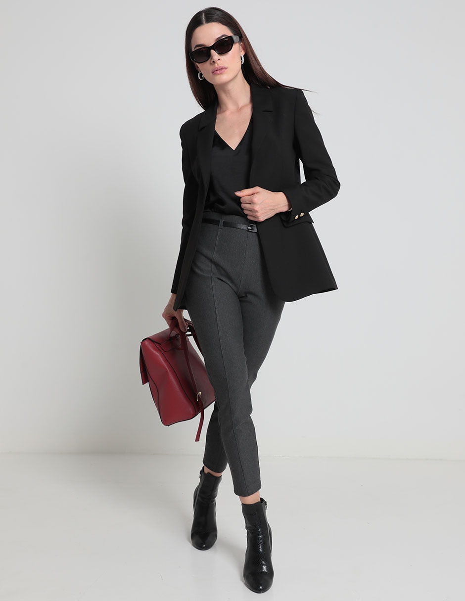 Legging cintura alta con elástico para mujer 3