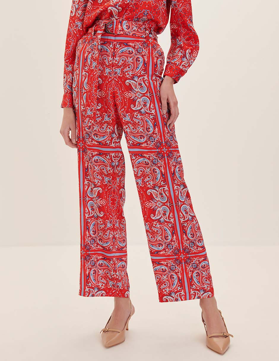 Pantalón relaxed amplio para mujer 1