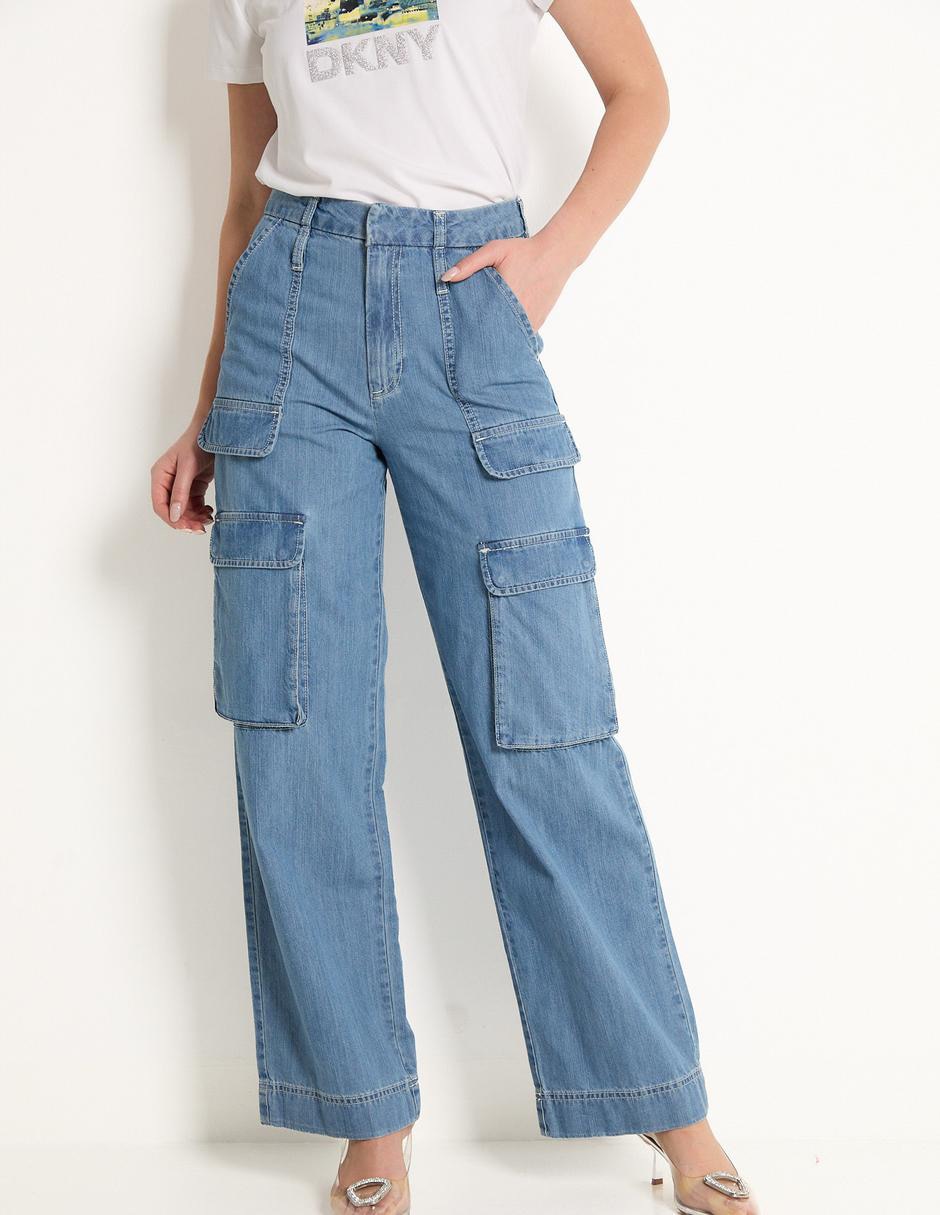 Dkny Jeans Ropa Dkny Mujer Pantalón Straight DKNY Jeans Corte