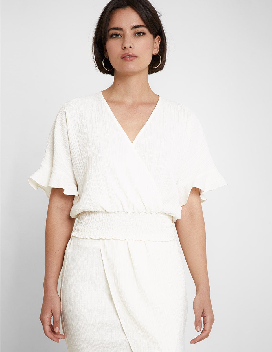 Blusa manga al codo para mujer Blusa manga al codo para mujer