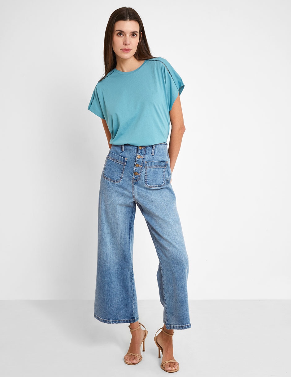 Jeans campana para mujer