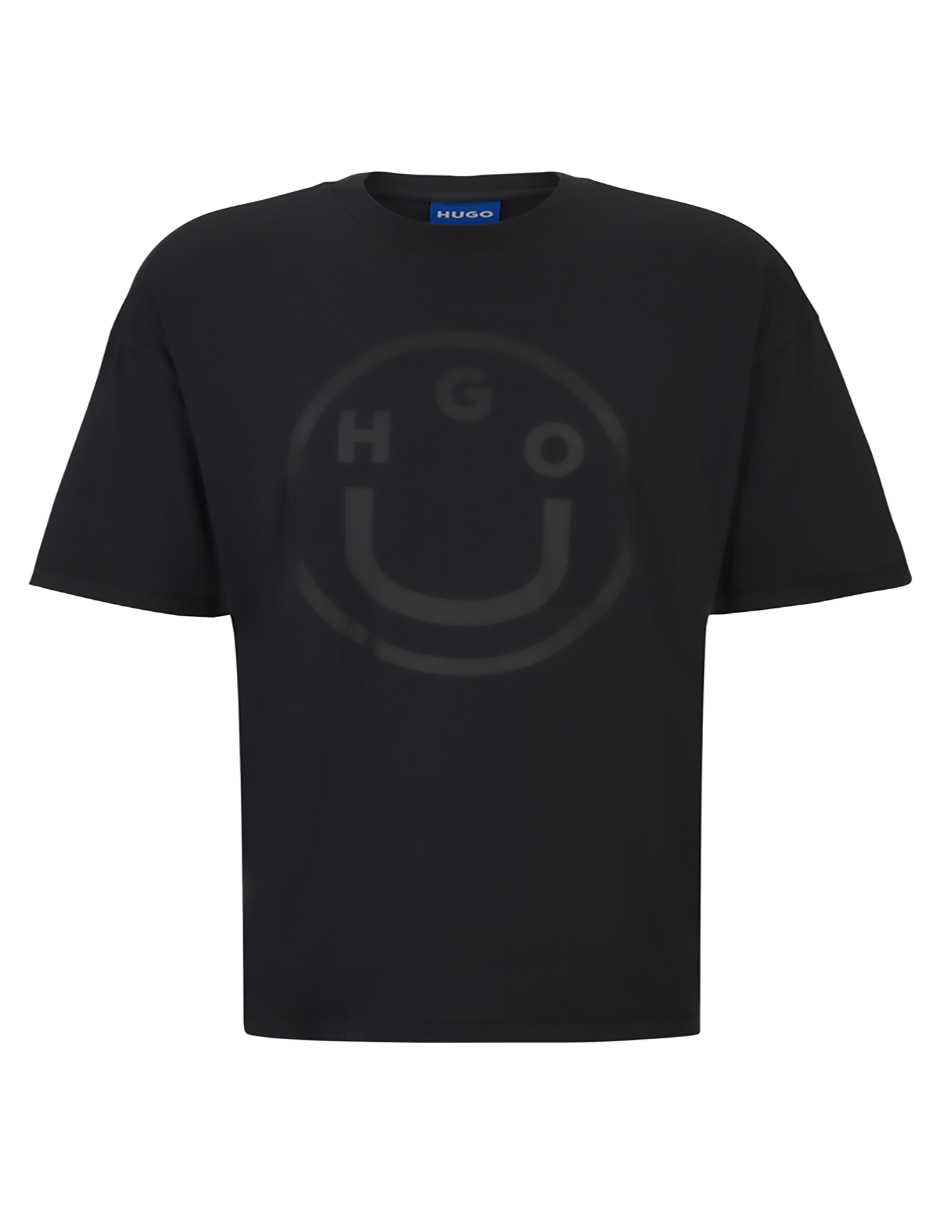 Playera manga corta HUEGO BLUE S25 cuello redondo unisex 5
