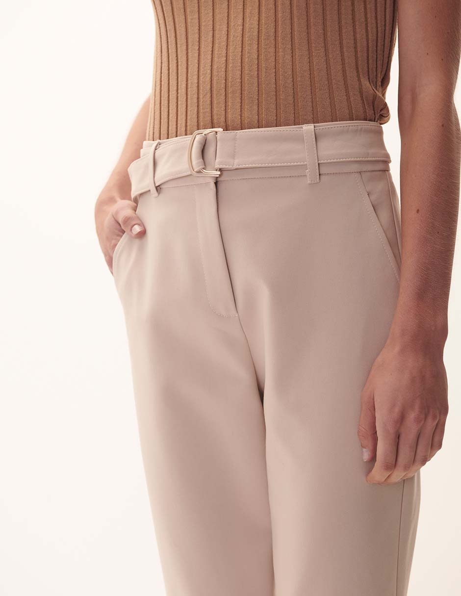 Pantalón straight para mujer 4
