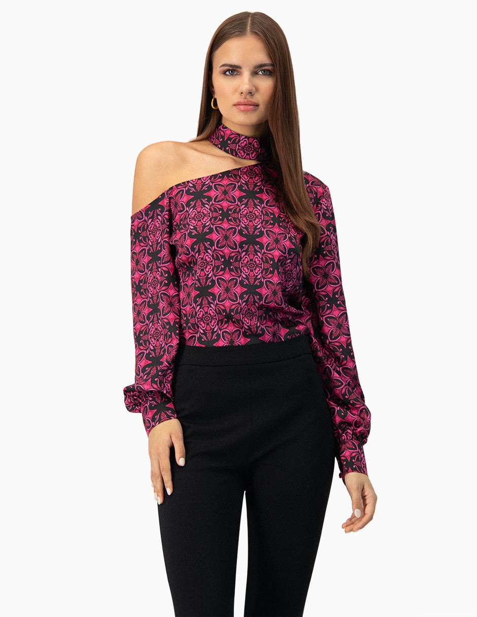 Blusa manga larga para mujer 1