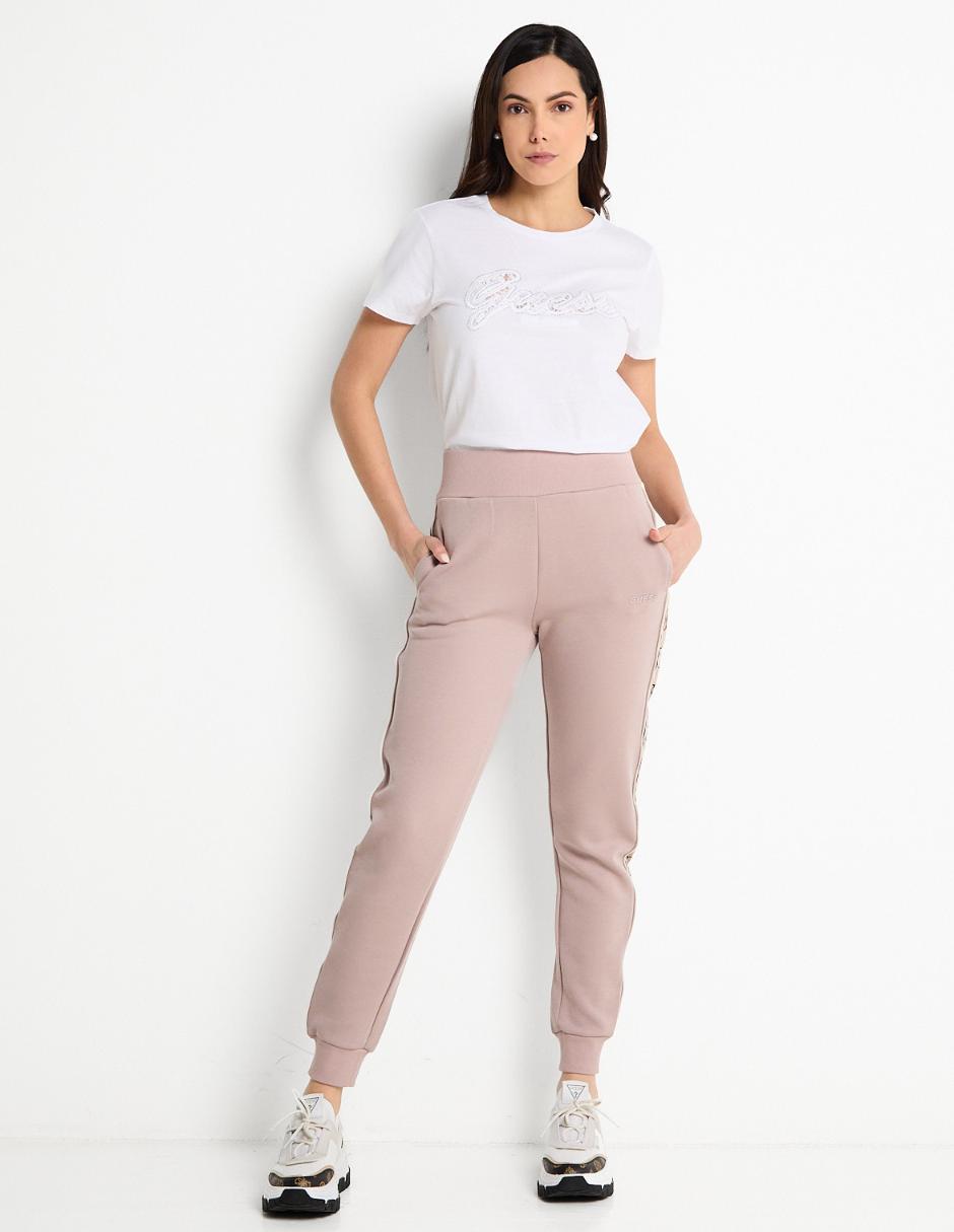 Playera manga corta cuello redondo para mujer 3