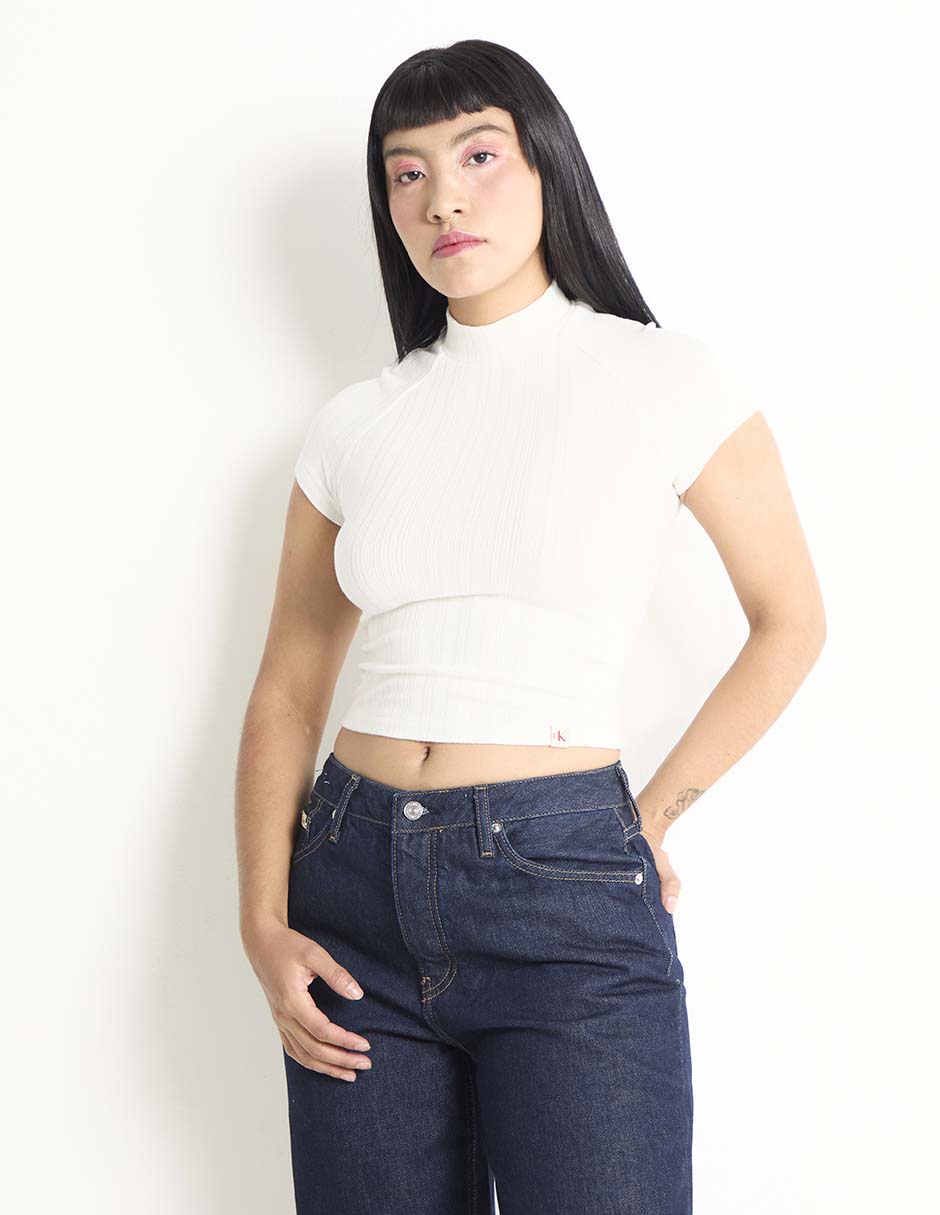 Blusa Calvin Klein Jeans manga corta para mujer Liverpool