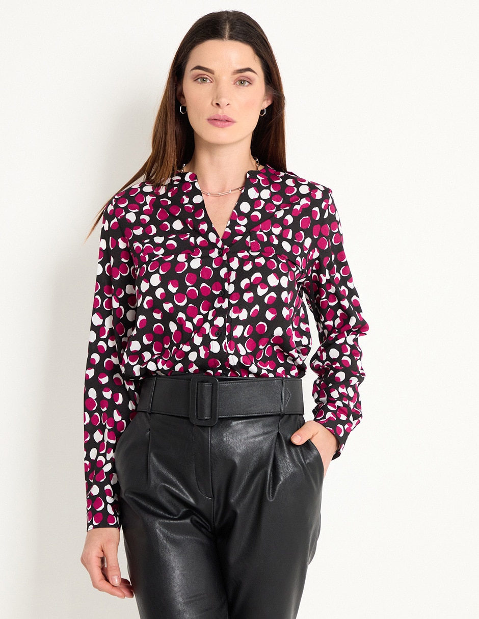 Blusa Calvin Klein manga larga para mujer Liverpool