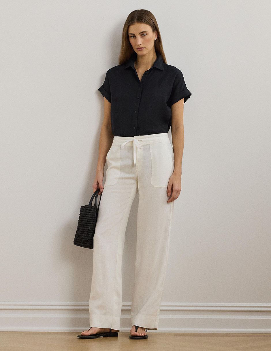 Pantalón relaxed regular para mujer 7