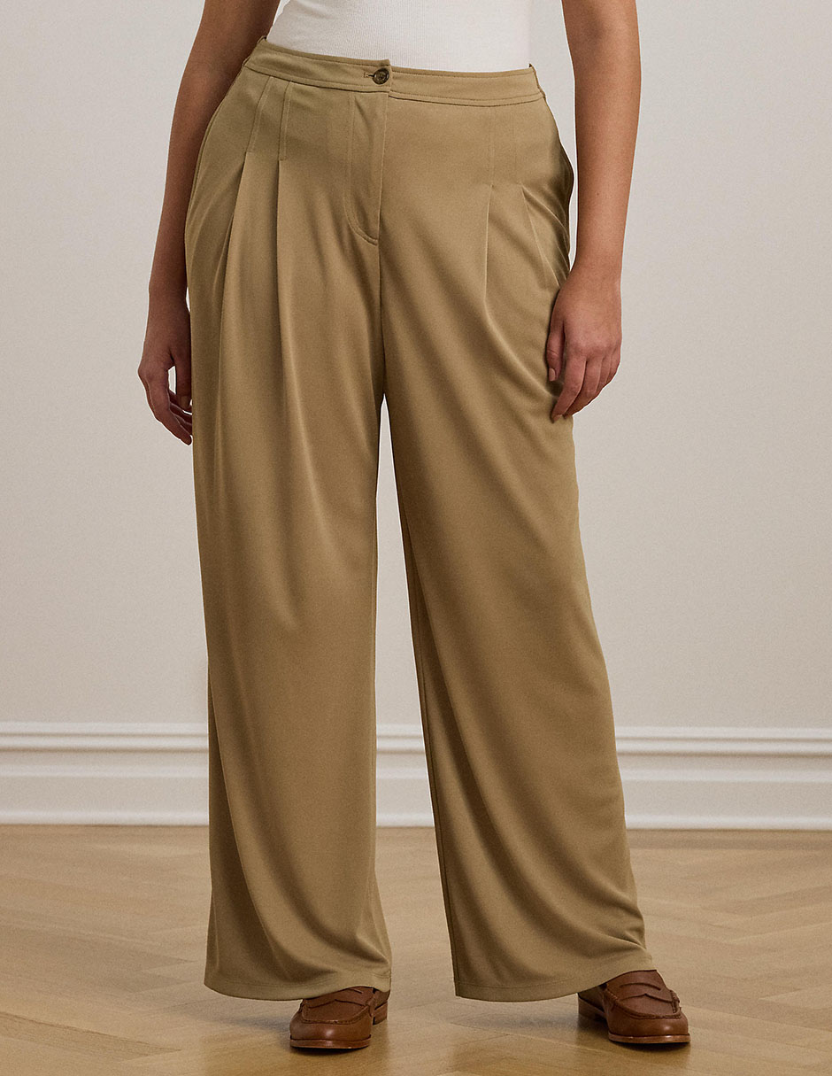 Pantalón relaxed amplio para mujer