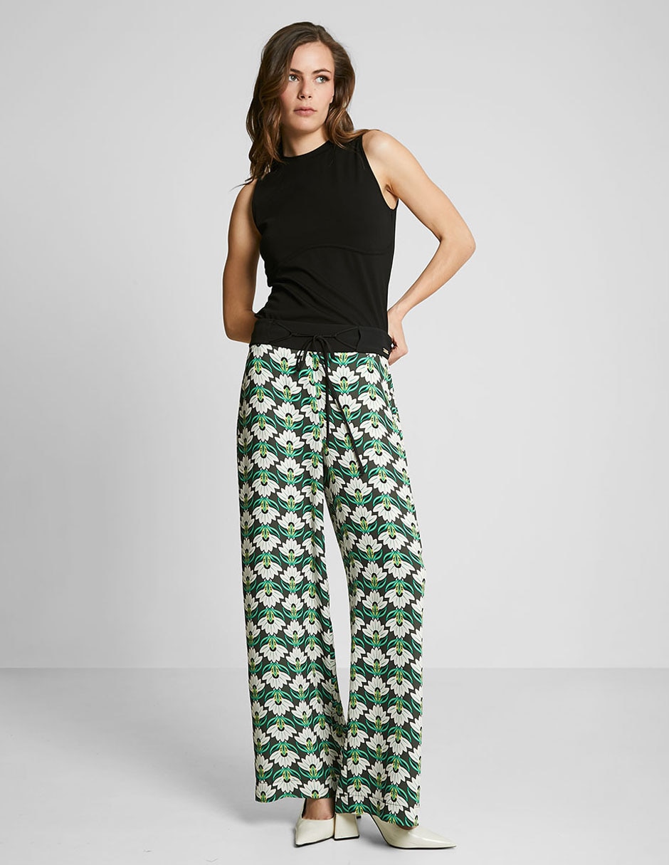 Pantalón relaxed straight para mujer 1