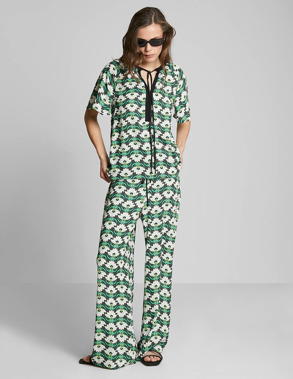 Pantalón relaxed straight para mujer 6
