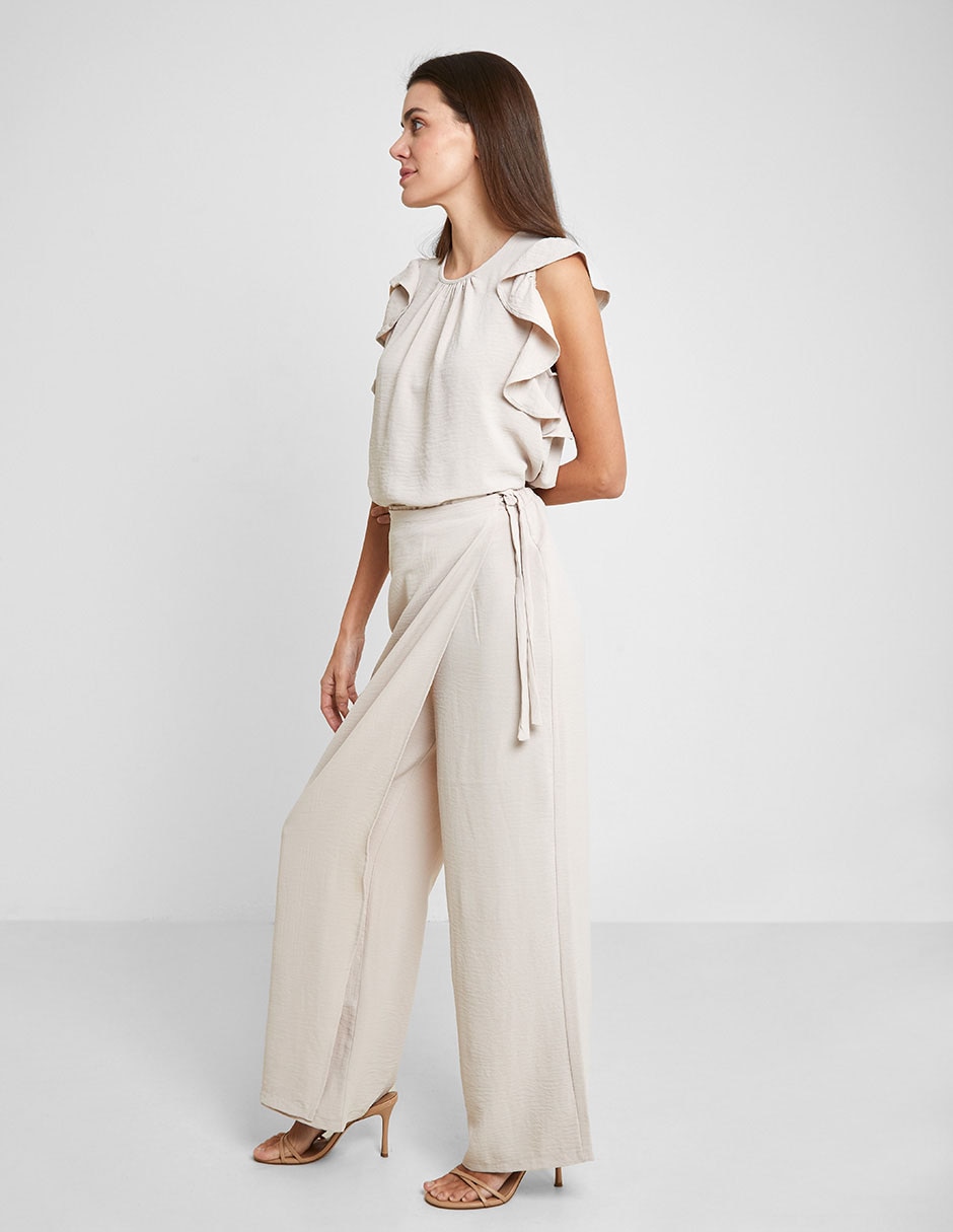 Pantalón amplio para mujer 3