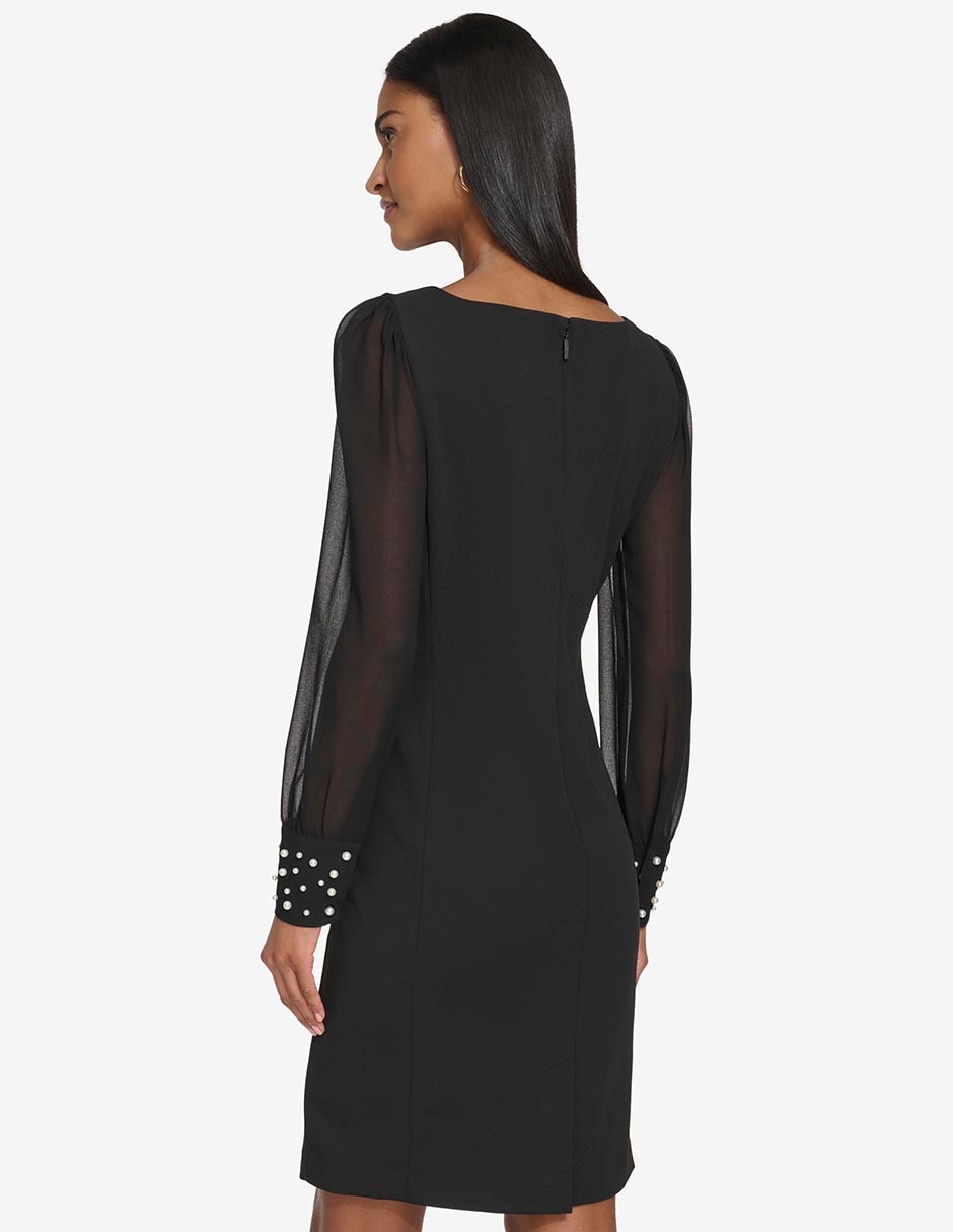 Vestido a la rodilla casual para mujer 4