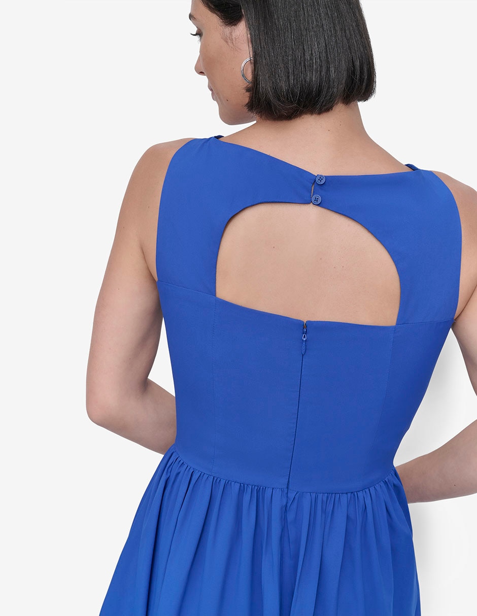 Vestido midi casual para mujer