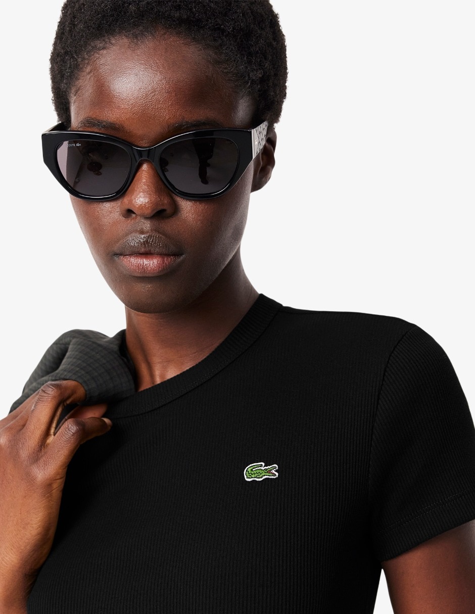 Playera manga corta Core Essentials cuello redondo para mujer 2