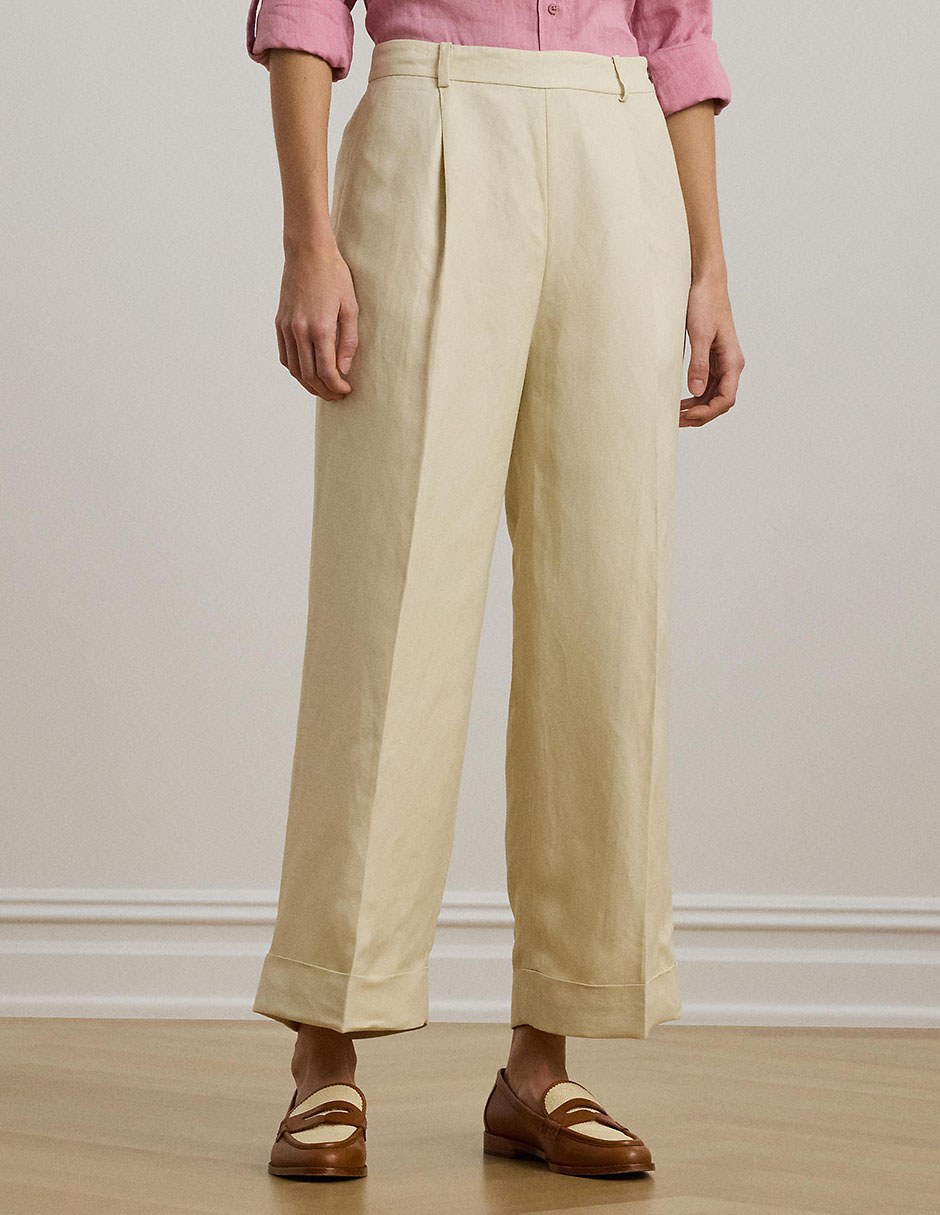 Pantalón de vestir straight para mujer