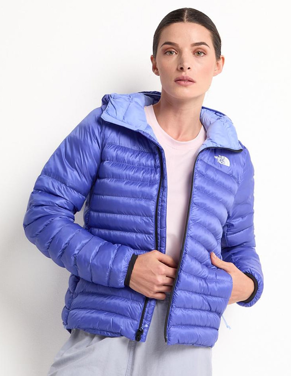 Chamarra acolchada impermeable para mujer