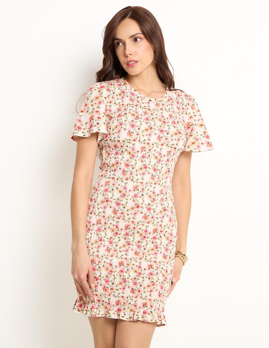 Vestido corto casual Guess para mujer