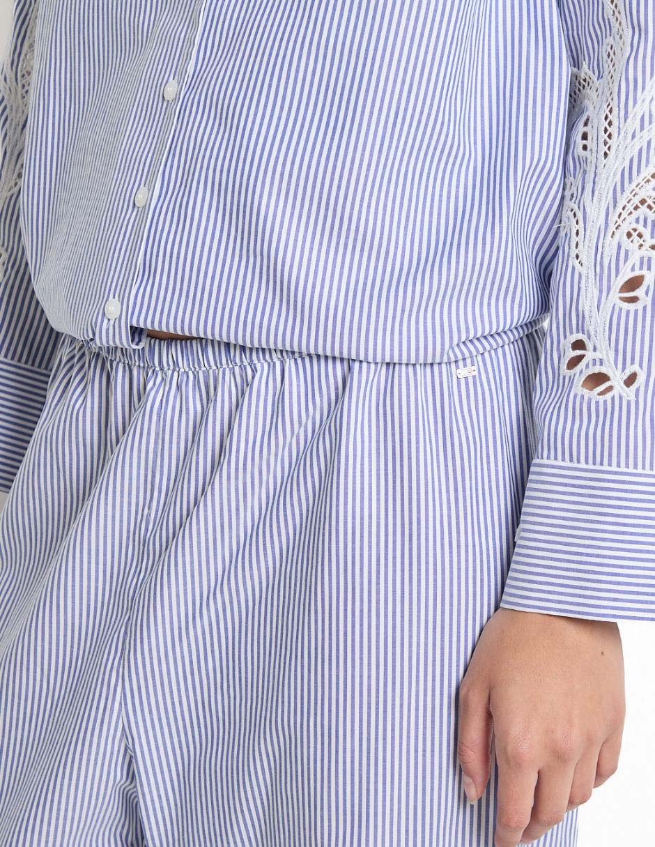 Pantalón relaxed amplio para mujer 4