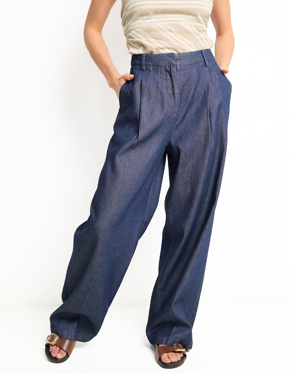 Pantalón amplio para mujer 1