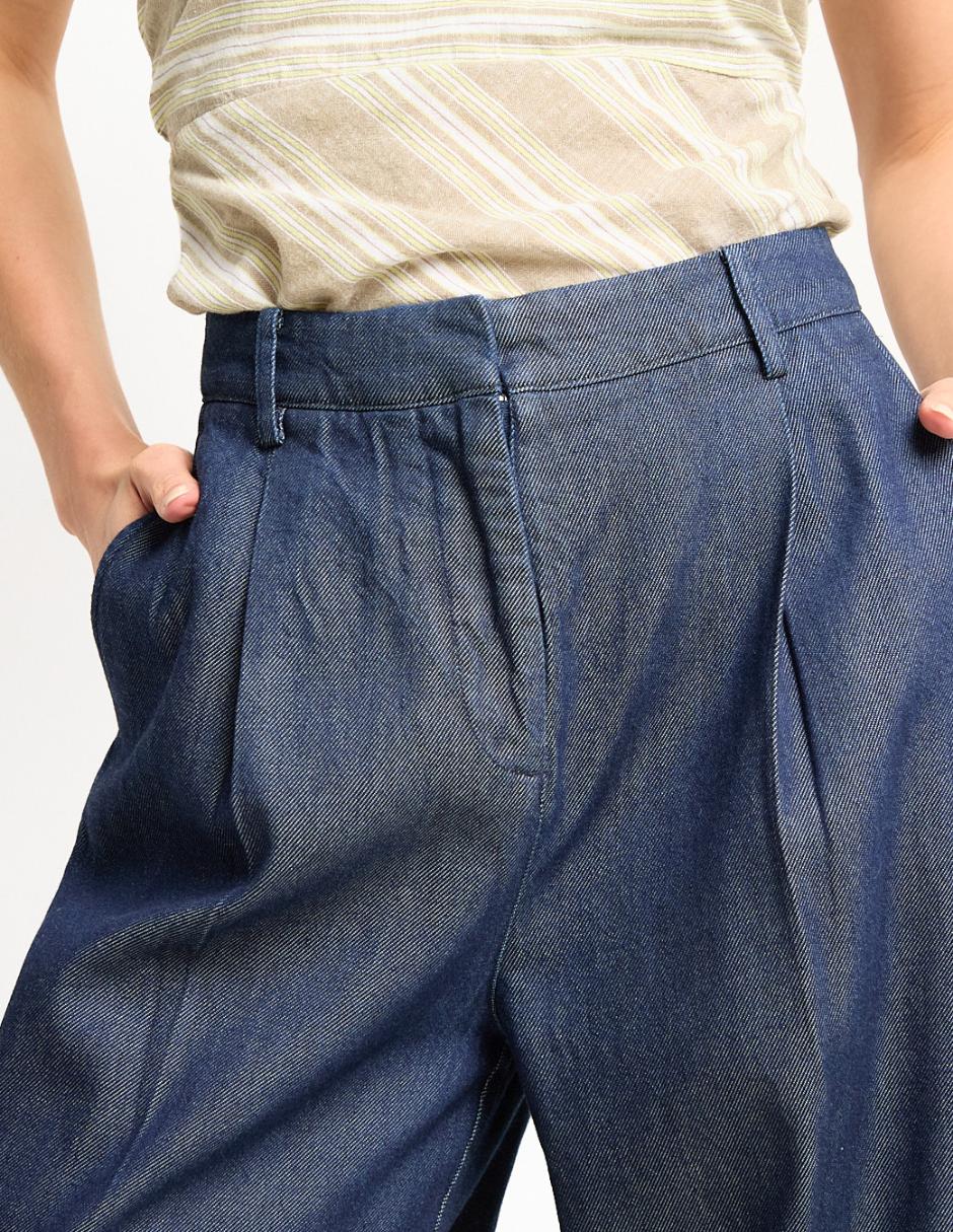 Pantalón amplio para mujer 4