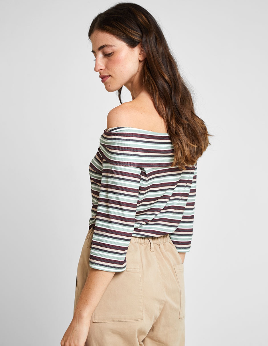 Blusa manga 3/4 para mujer 2