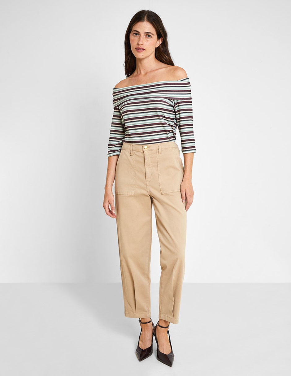 Blusa manga 3/4 para mujer 3