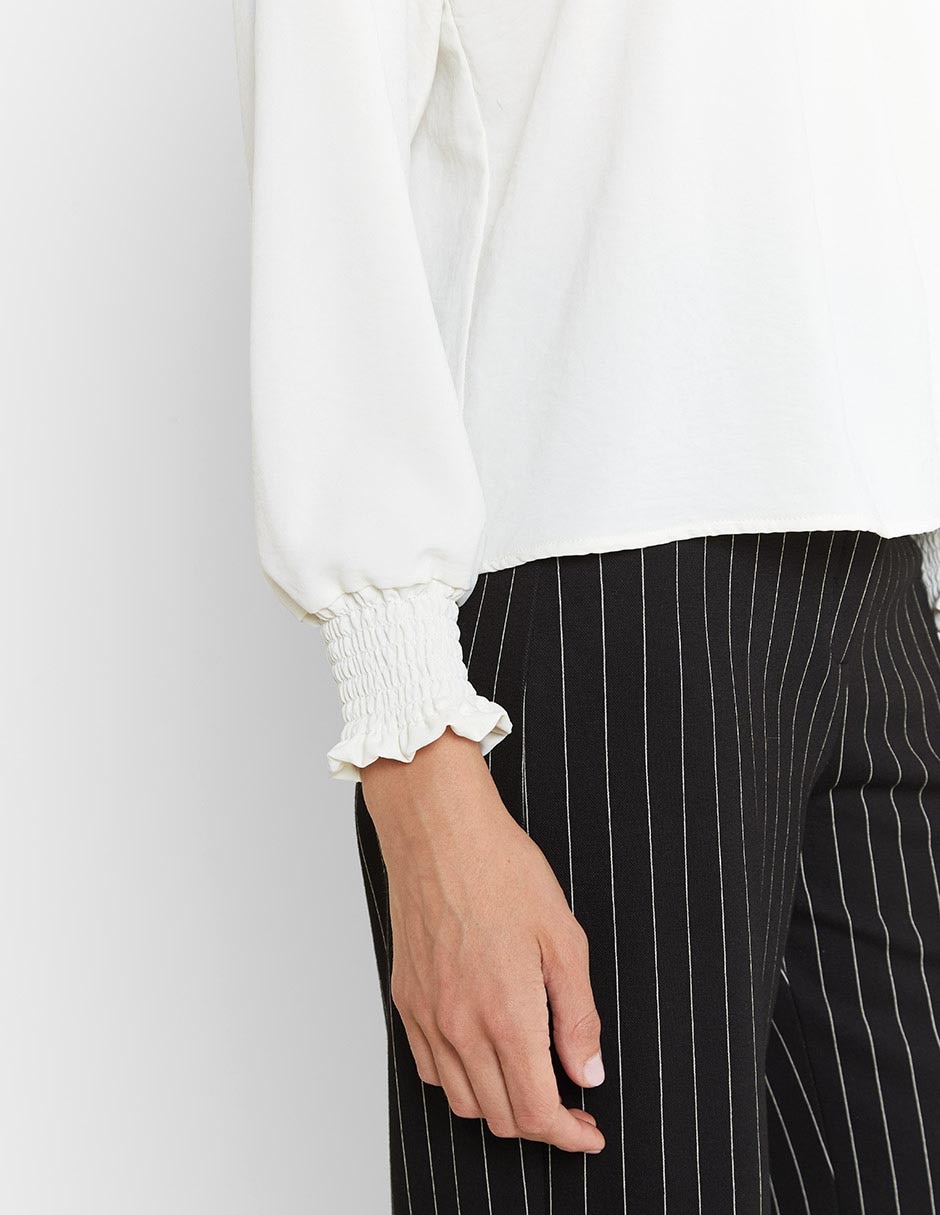 Blusa manga larga para mujer 5