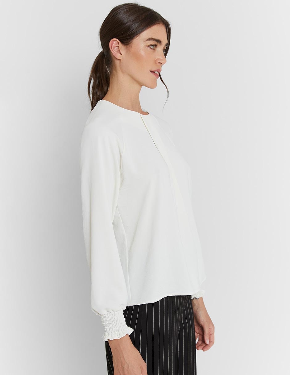 Blusa manga larga para mujer 6