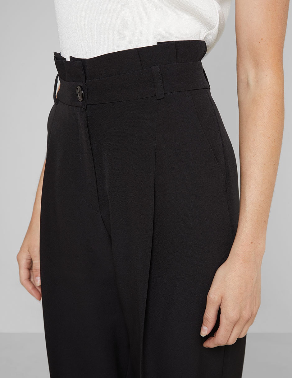 Pantalón de vestir amplio para mujer 3