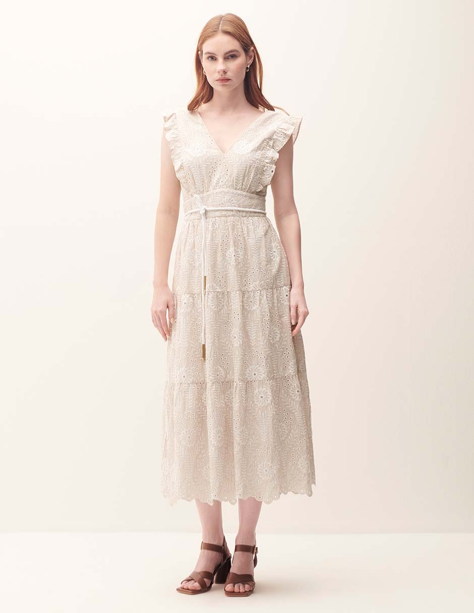 Facebook Julio Tienda Vestidos Vestido Largo Casual Julio