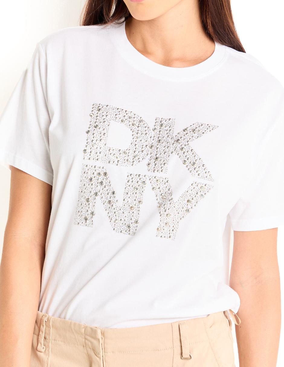 Playera manga corta cuello redondo para mujer 4