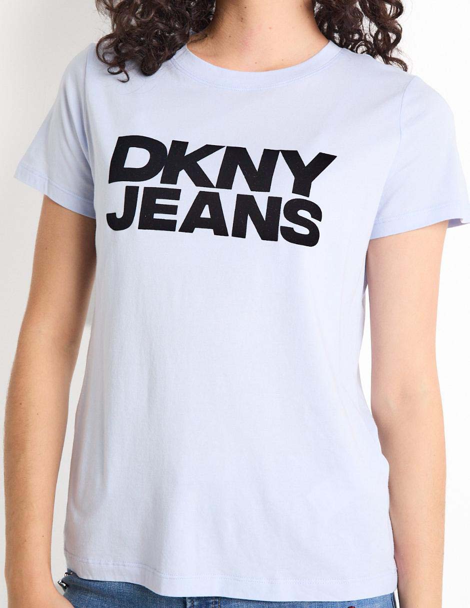 Playera manga corta cuello redondo para mujer 4