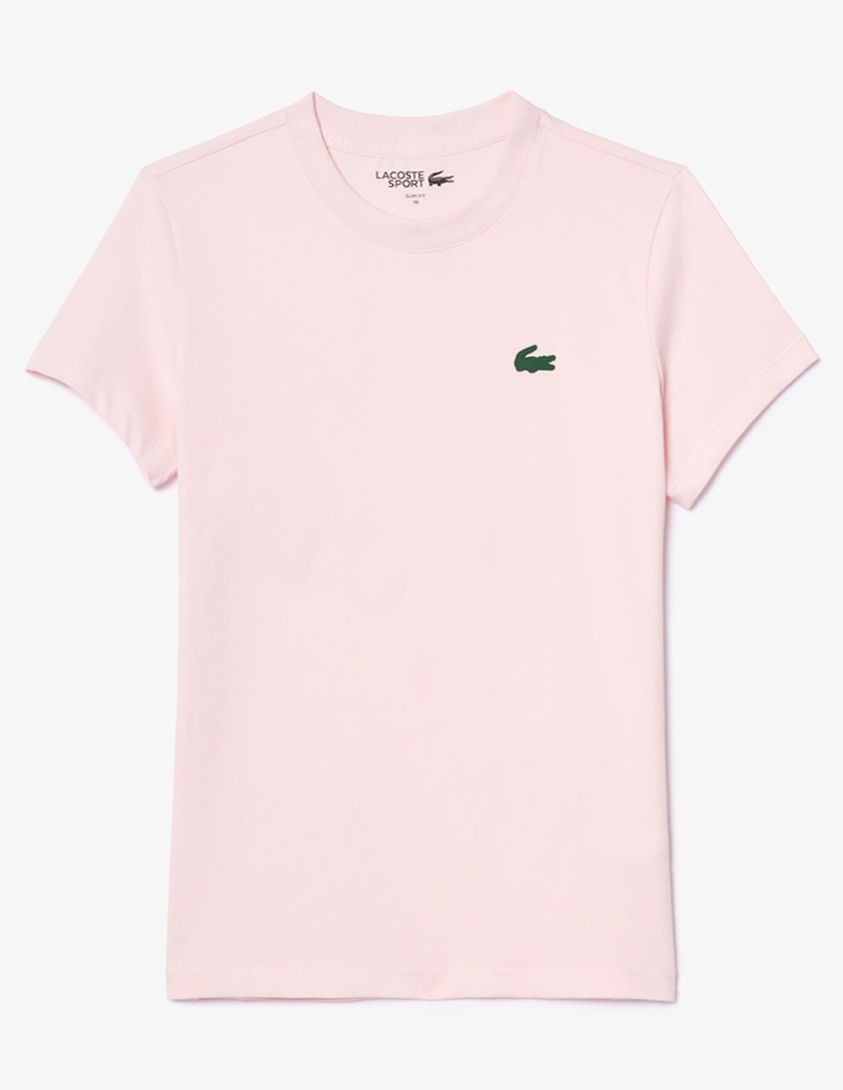 Playera manga corta cuello redondo para mujer 4