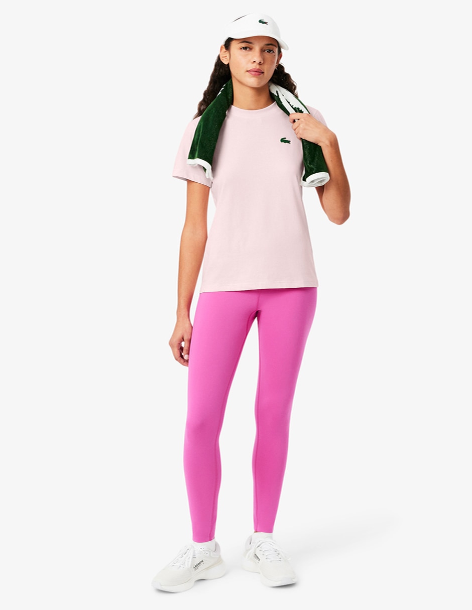 Playera manga corta cuello redondo para mujer 7