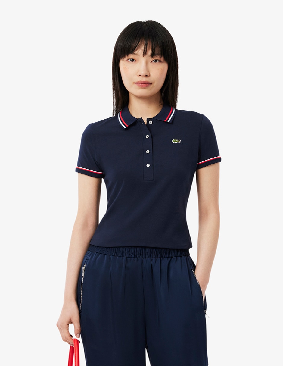 lacoste polo mujer