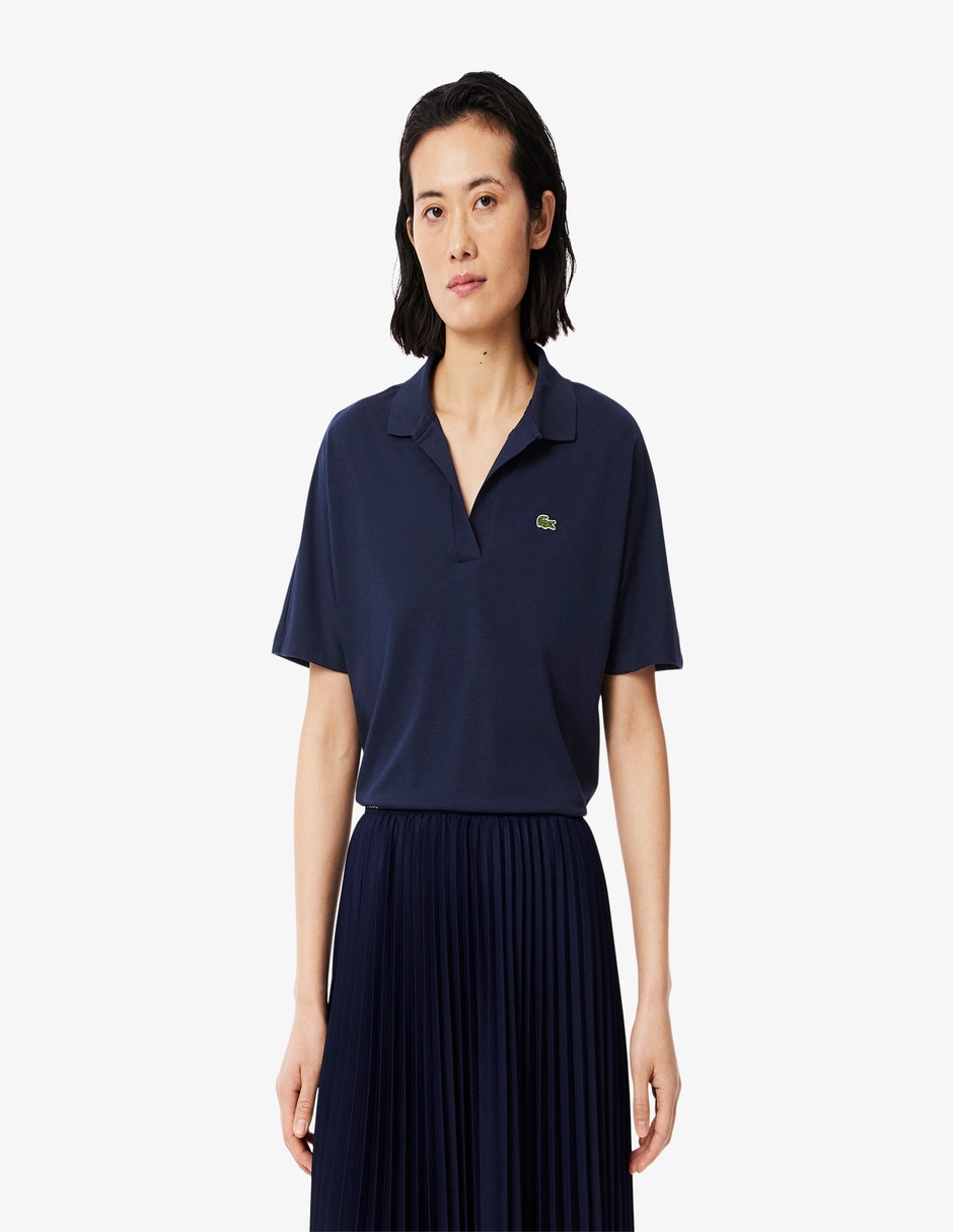 Playera tipo polo para mujer
