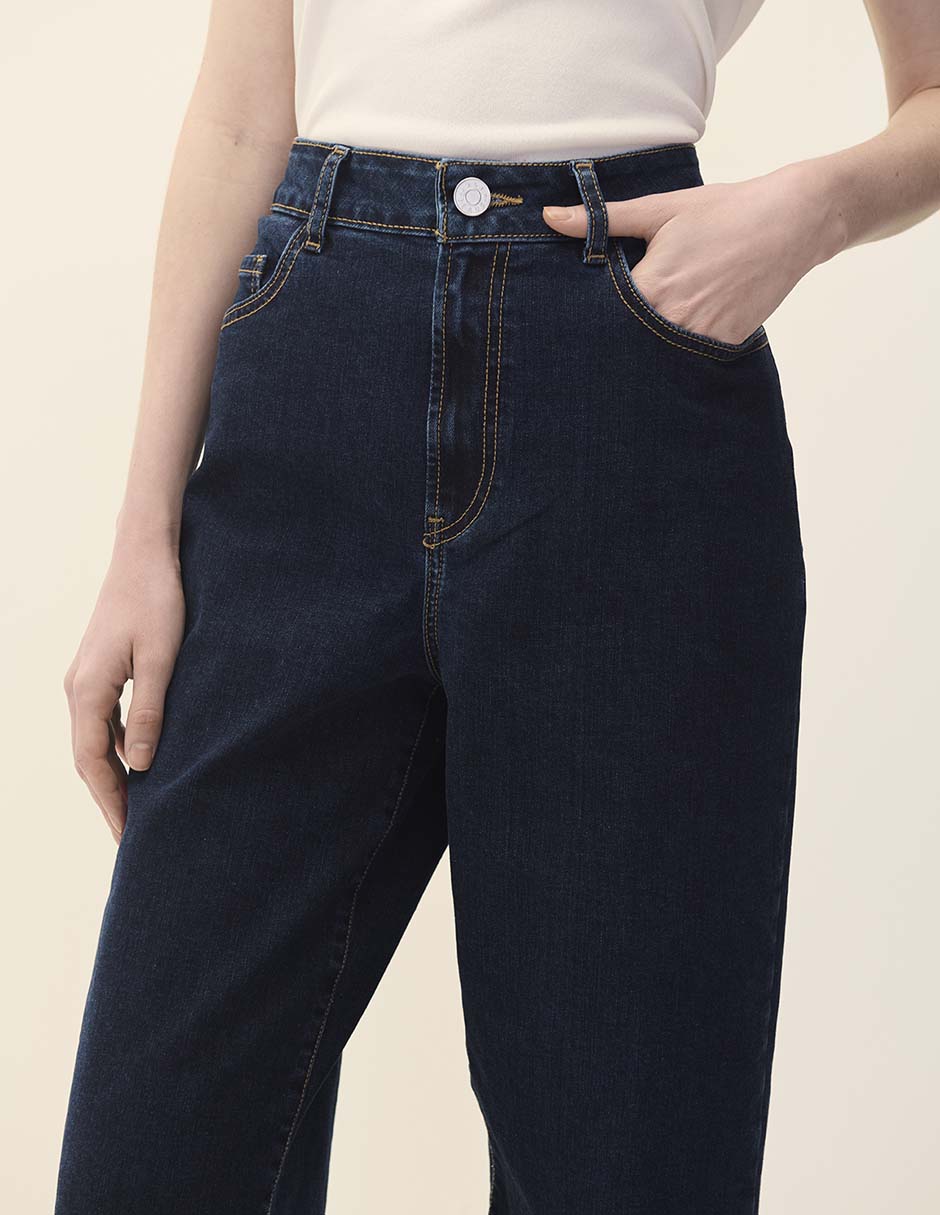 Jeans wide leg para mujer 4