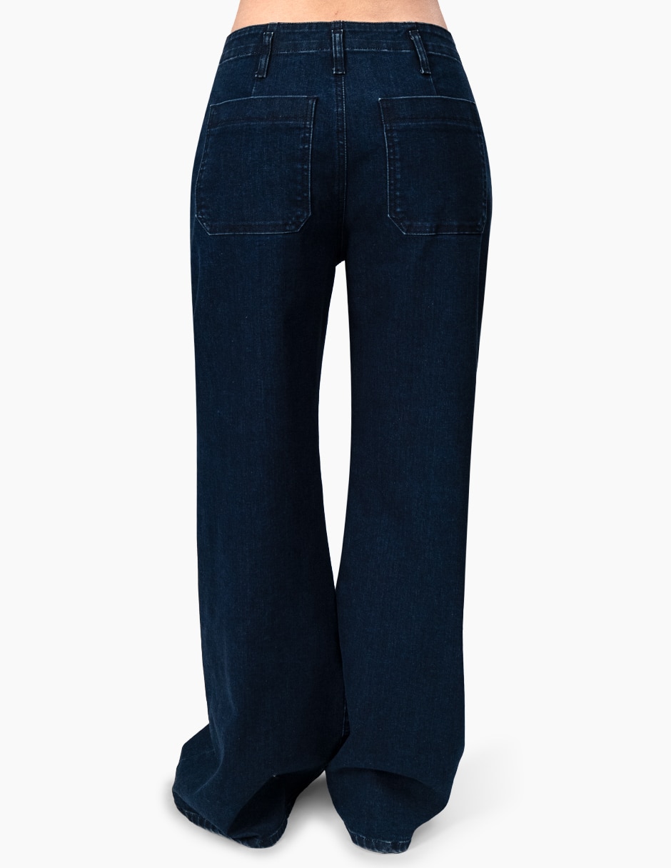Jeans amplio para mujer 2